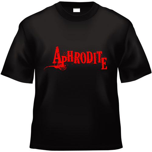 Aphrodite ロゴTシャツ